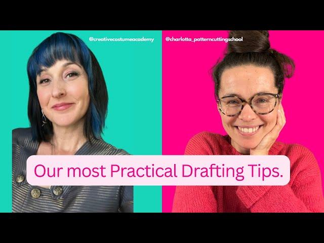 Our most practical pattern cutting tips. How to save time and money making your own sewing patterns