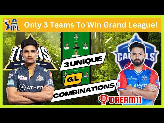 DC vs GT Dream11 Prediction | #ipl2024 #dcvsgt