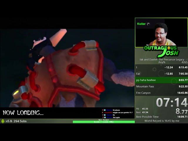 Jak and Daxter Any% Speedrun in 16:35!