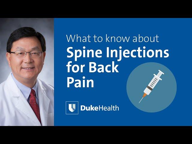 Can Spine Injections Help My Back Pain?