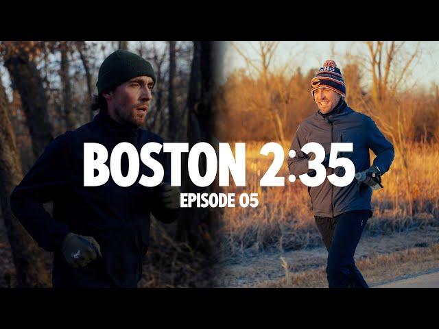 18 Mile LONG RUN + 10x800m - BOSTON 2:35 // EP. 05