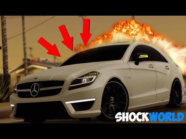 ПОДАРИЛ MERCEDES НОВИЧКУ ЗА ХОРОШУЮ ОТЫГРОВКУ РП | MTA SHOCK WORLD