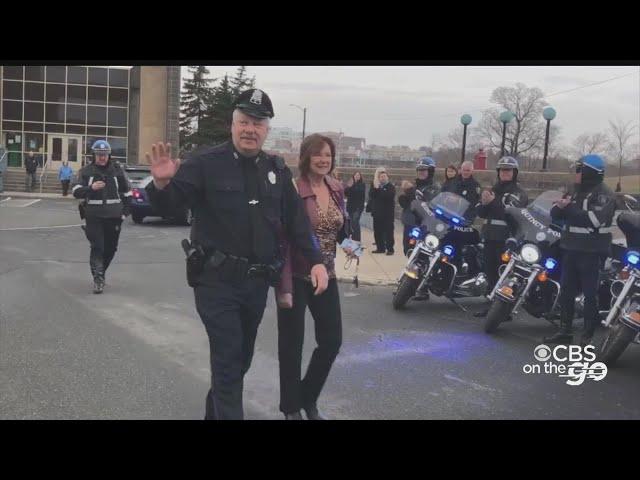 Fond Farewell For Veteran Quincy Police Officer