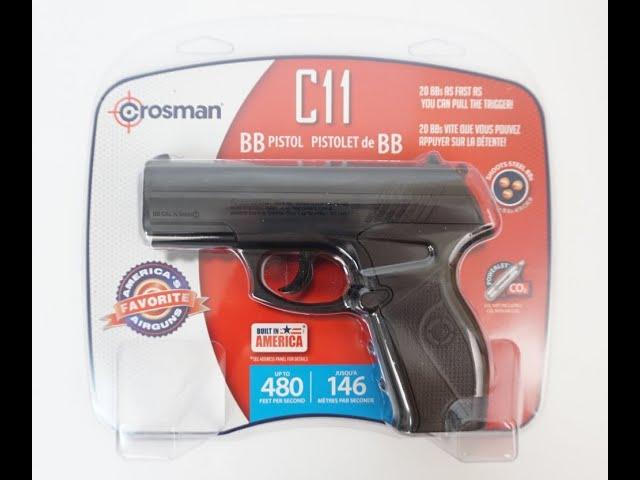 Сrosman C-11 пневматический пистолет, Crosman C-11 air pistol