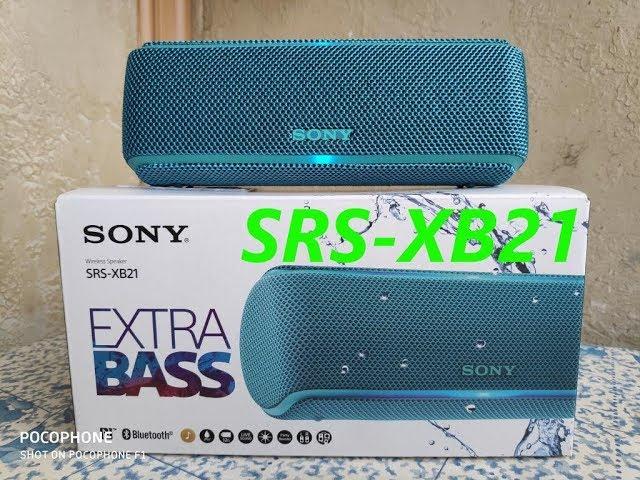 Колонка SONY SRS-XB21\Обзор