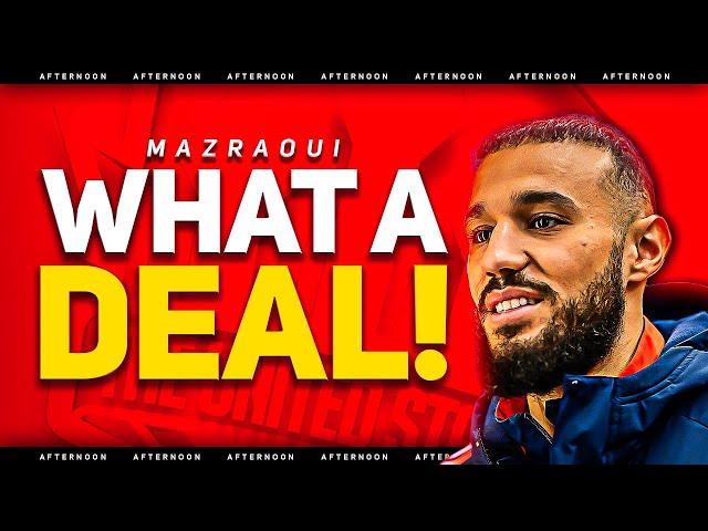 We NEED To Talk About Mazraoui!