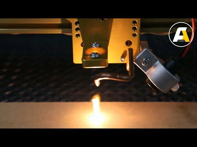 Máquina Láser CO2 50W Eclipse 4040 Corte Láser Grabado Faomic Acrilico MDF Aluminio EXTENDIDO