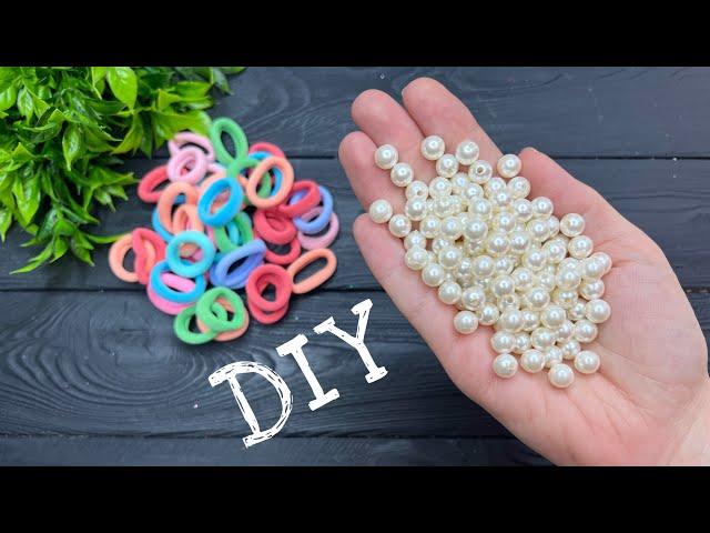  Awesome Craft with Hair Rubber Bands  Tutorial