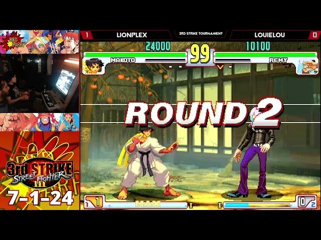LIONPLEX vs LouieLou - 3rd Strike Tournament - Red Parry NYC 7-1-24