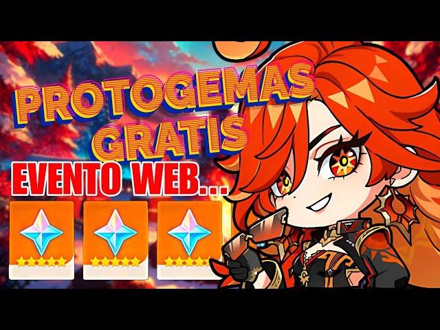 NUEVO EVENTO WEB LIMITADO - PROTOGEMAS GRATIS!!! - GENSHIN IMPACT