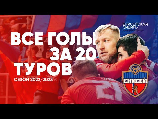 ФК ЕНИСЕЙ | Все голы за 20 туров | Сезон 2022/2023