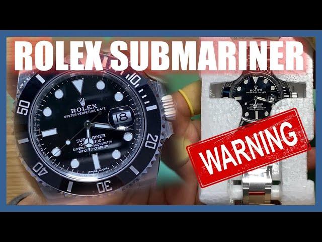 Fake ROLEX Submariner black date VSF (116610LN)