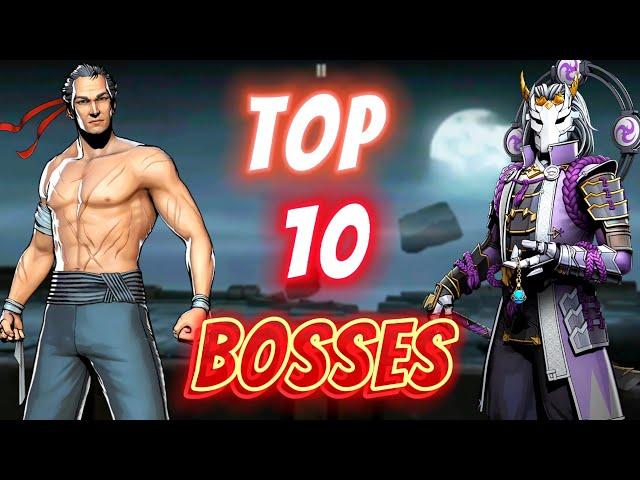 Top 10 Bosses of Shadow Fight 3 (Chapter 1 - Final Chapter)