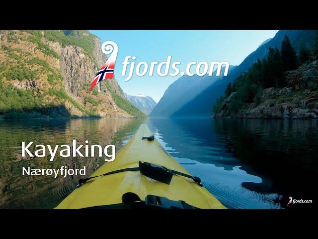 FJORDS NORWAY - Kayaking the Nærøyfjord