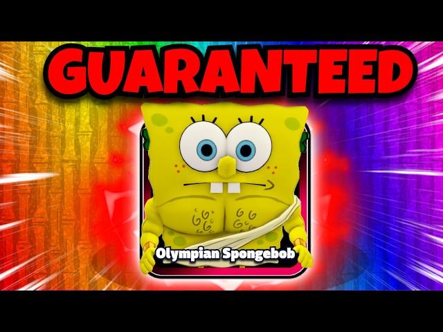 HOW TO GET GUARANTEED OLYMPIAN SPONGEBOB! (SpongeBob Tower Defense)