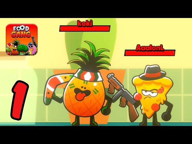 Food Gang - Gameplay Walkthrough Part 1 - iOS Android