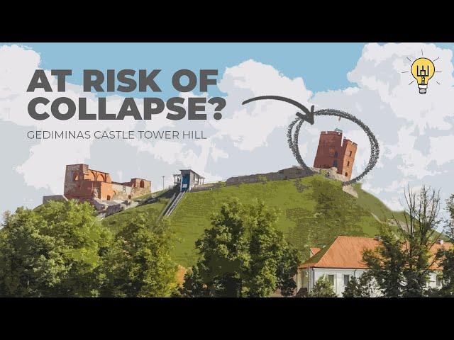 Unstable Slopes! Landslides Around Gediminas Castle Tower Hill