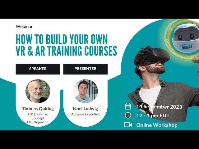 Webinar: We Turn You Into VR & AR Training Pros | 3spin Learning