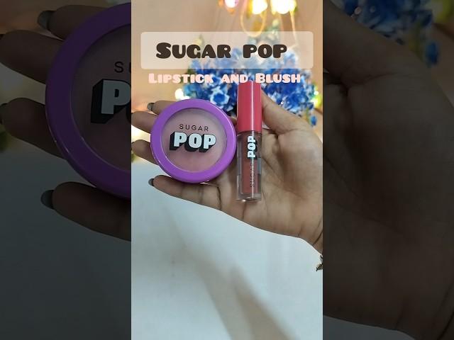 #sugarpop #lipstick #blush #makeup #products #honestreview #nykka #onlineshopping #youtubeshorts #yt