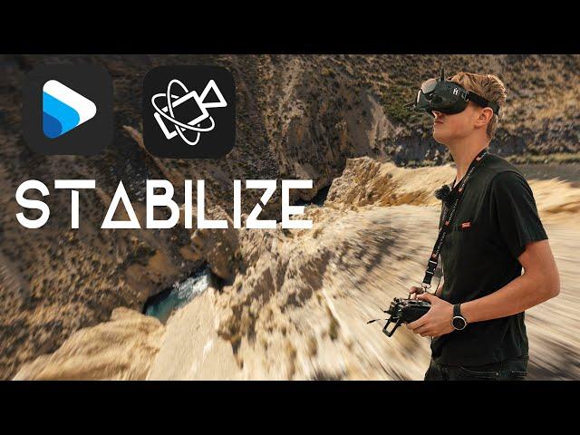 The Best Way To Stabilize FPV Footage | Gyroflow vs RealSteady