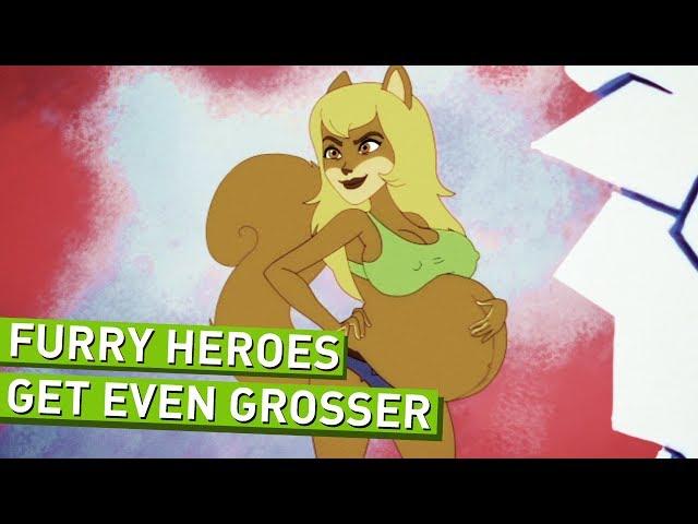 Furry Force Part 2 - Furry Superheroes Get Even Grosser