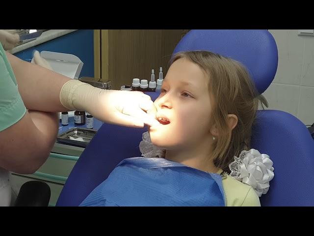 У стоматолога. Часть 4/Лечим зубки без наркоза/At the dentist./ Treat teeth without anesthesia