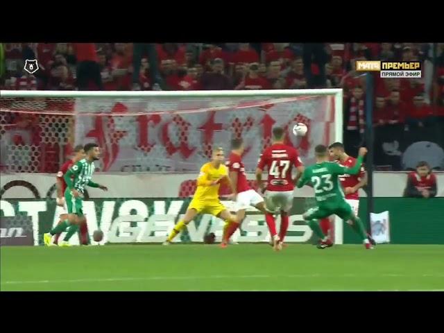 Goal Anton Shvets agents Spartak Moscow