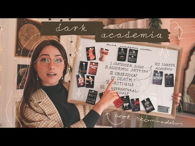 the ultimate guide to dark academia books 