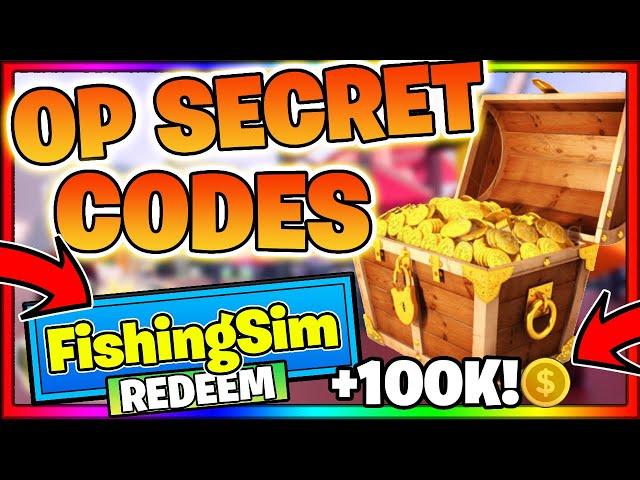 FISHING SIMULATOR CODES *SECRET*! ALL NEW OP SECRET ROBLOX FISHING SIMULATOR CODES!