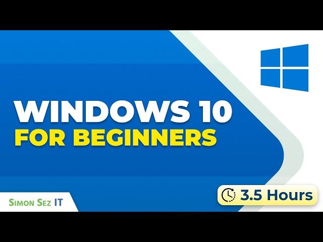 Windows 10 Tutorial - 3.5 Hour Windows Guide + Windows 10 Tips