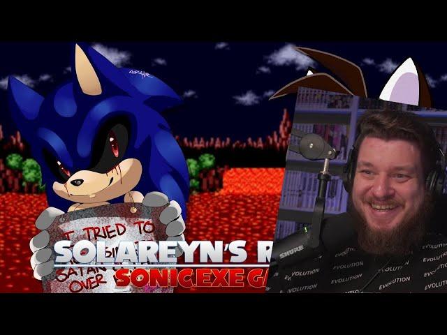 Реакция на Solareyn's Review - Sonic.exe Games