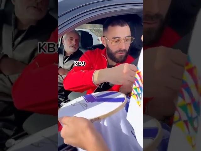 Karim Benzema Autograph 