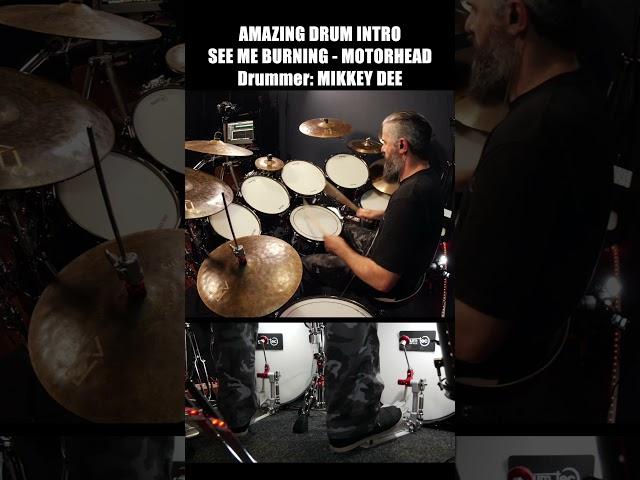 MIKKEY DEE - SEE ME BURNING - DRUM INTRO