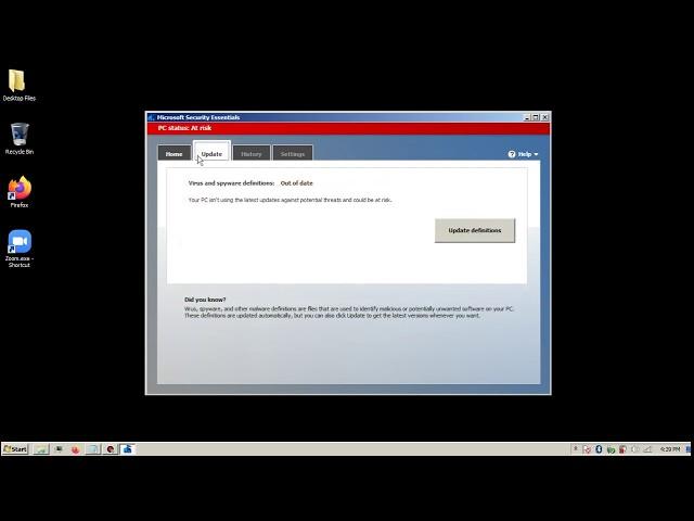 [FIX] Windows 7 Microsoft Security Essentials OR Stuck Checking Update 0x80240022