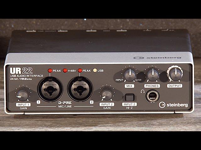 Steinberg UR22 Computer Audio Interface 24Bit 192kHz