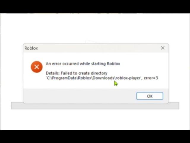 Roblox FIX An Error Occured while stating to Roblox  (  Step By Step Full Guide  )