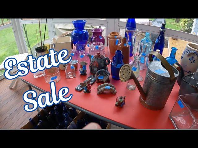 The BARGAINS Were In The Basement! Estate Sale Shopping For Resale!