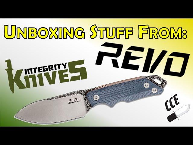 Unboxing Items from IntegrityKnives.com and REVO Knives