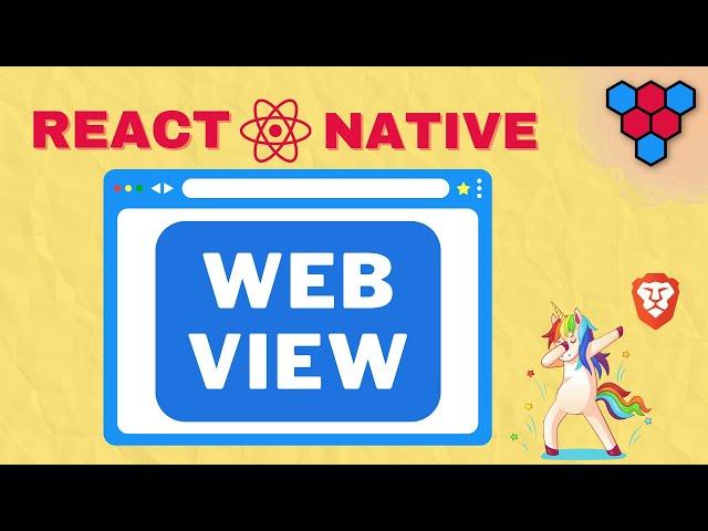 React Native WebView Component // Masterclass