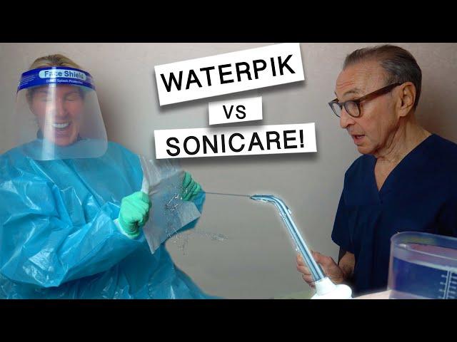 WATERPIK vs SONICARE | Pressure Test & Review