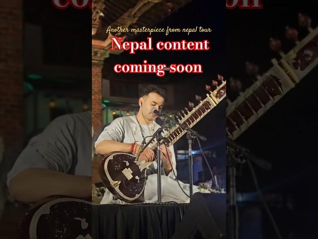 Another masterpiece from Nepal tour by Rishab Rikhiram Sharma #sitar #sitarformentalhealth #newmusic