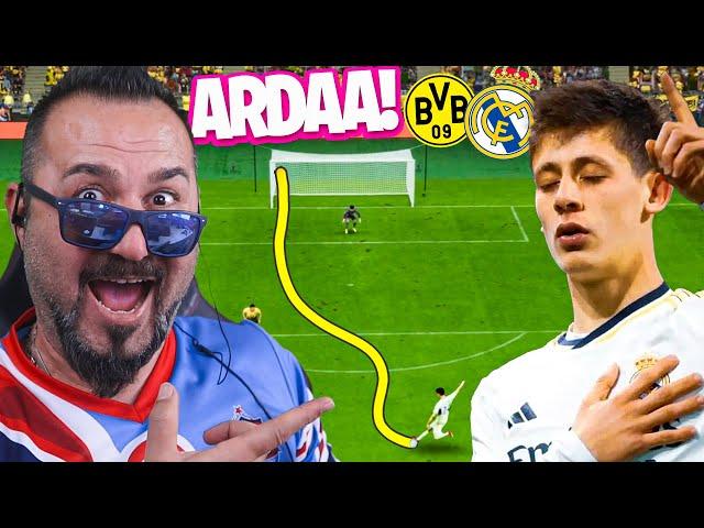 ARDA GÜLER İMKANSIZ GOL! | DORTMUNT-REAL MADRİD ŞAMPİYONLAR LİGİ FİNALİ