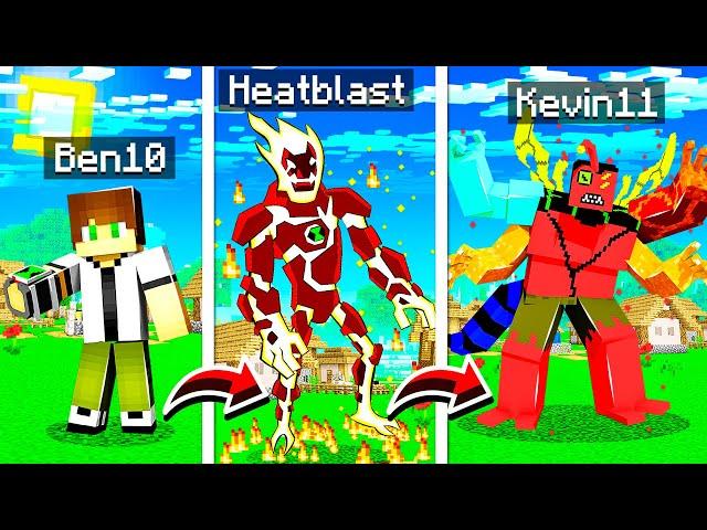 Upgrading BEN 10 to ULTIMATE ALIEN in MINECRAFT! (mods)