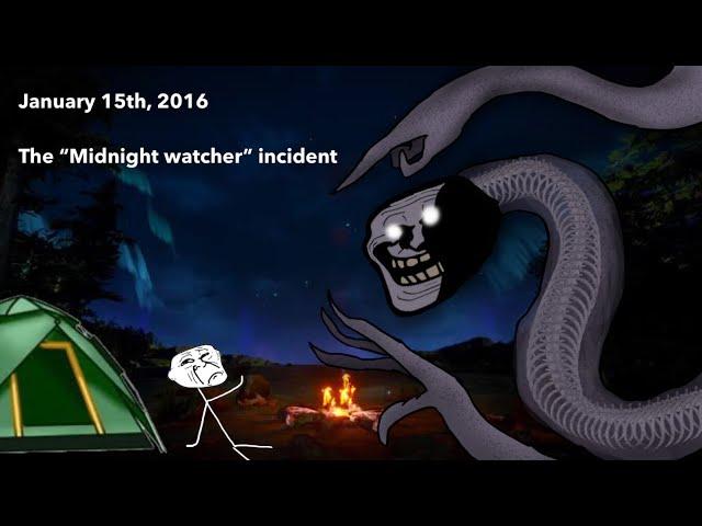 Trollge: The “Midnight watcher” incident