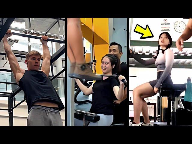 Terrifying People in The Gym With Calisthenics