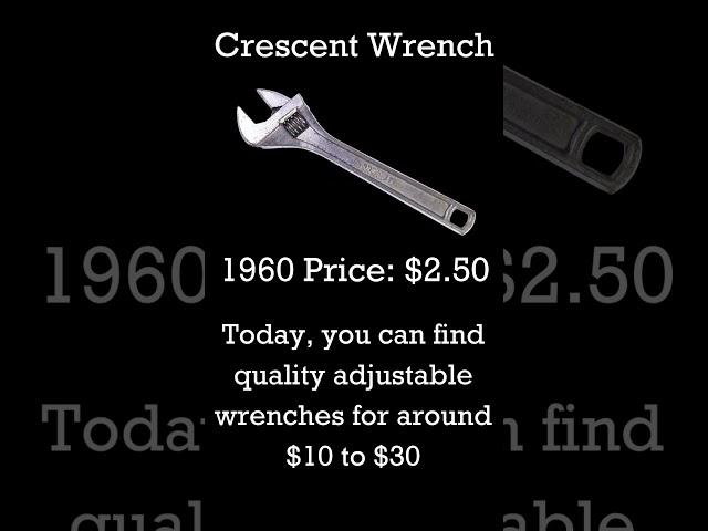 What Did a Crescent Wrench Cost in 1960?