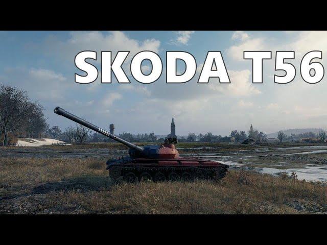 SKODA T56 Armored Chaos: The Fight for Dominance! world of tanks complete 4K