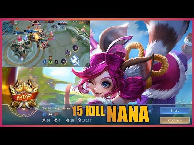 Nana Best Build 2022 Unstoppable  - Build Top 1 Global Nana ~ Mobile Legends (MLBB)