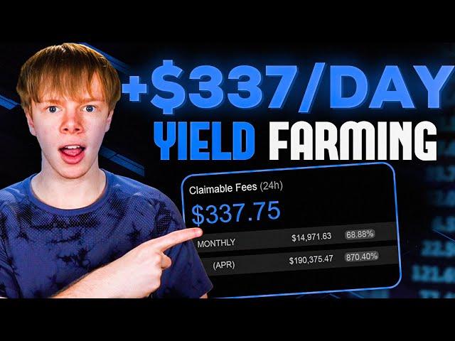 $337 Per Day from Yield Farming (Concentrated Liquidity Pools) - Crypto