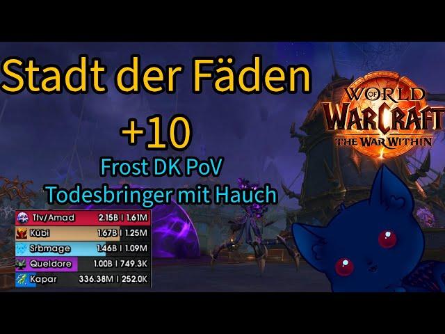 Stadt der Fäden +10 | Frost Todesritter Todesbringer Sindragosas Hauch | City of Threads Frost DK EZ